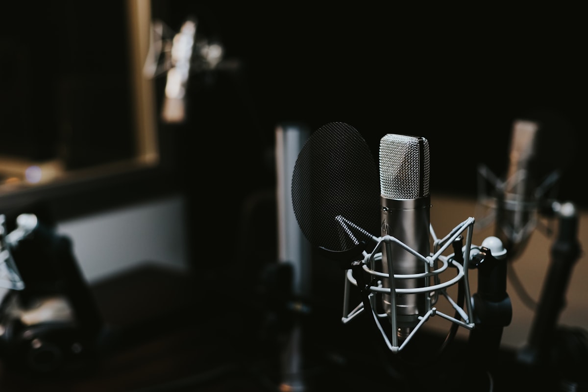 Professionelle Studioaufnahme mit High-End-Equipment